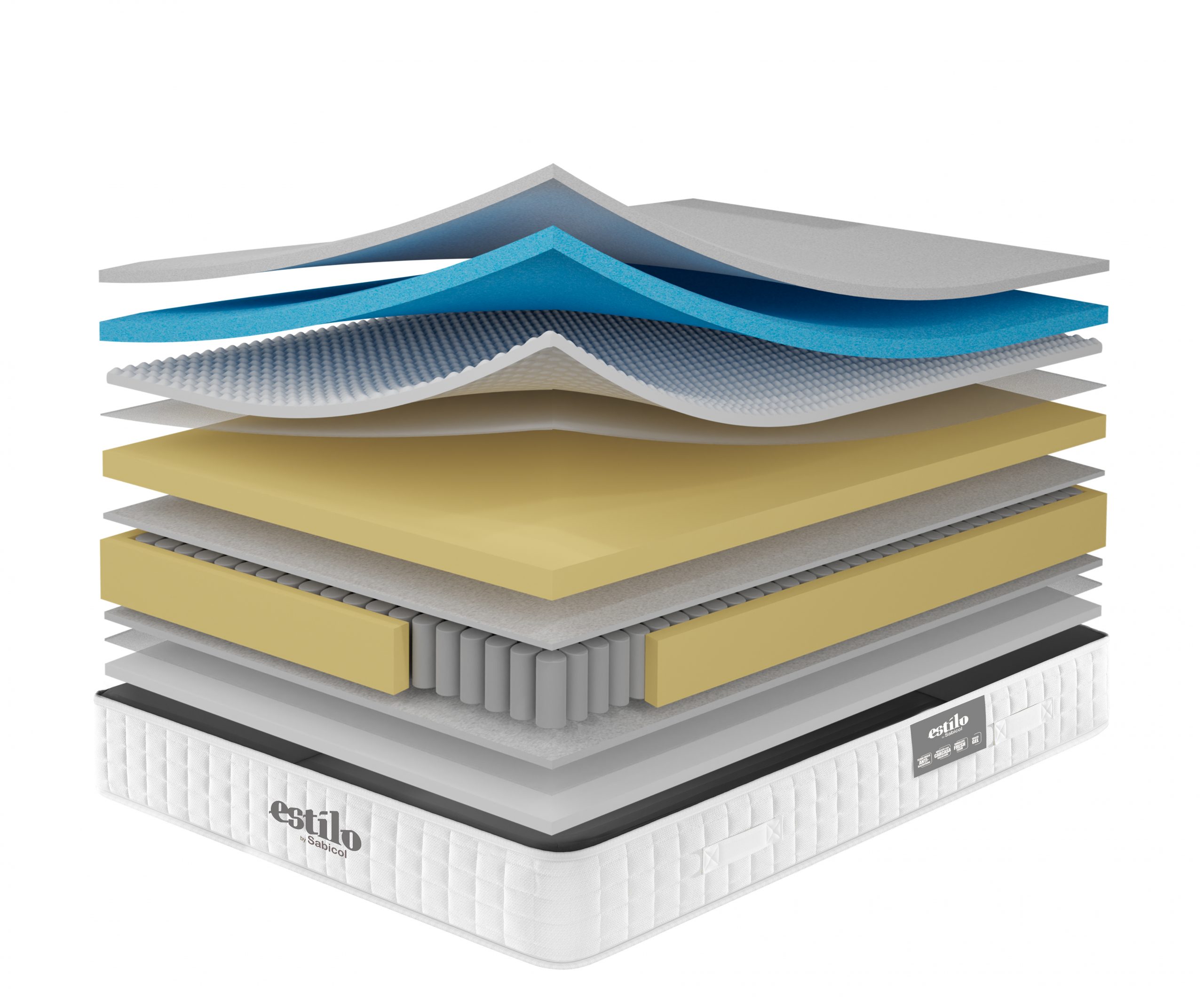 Colchón Estilo modelo 3D